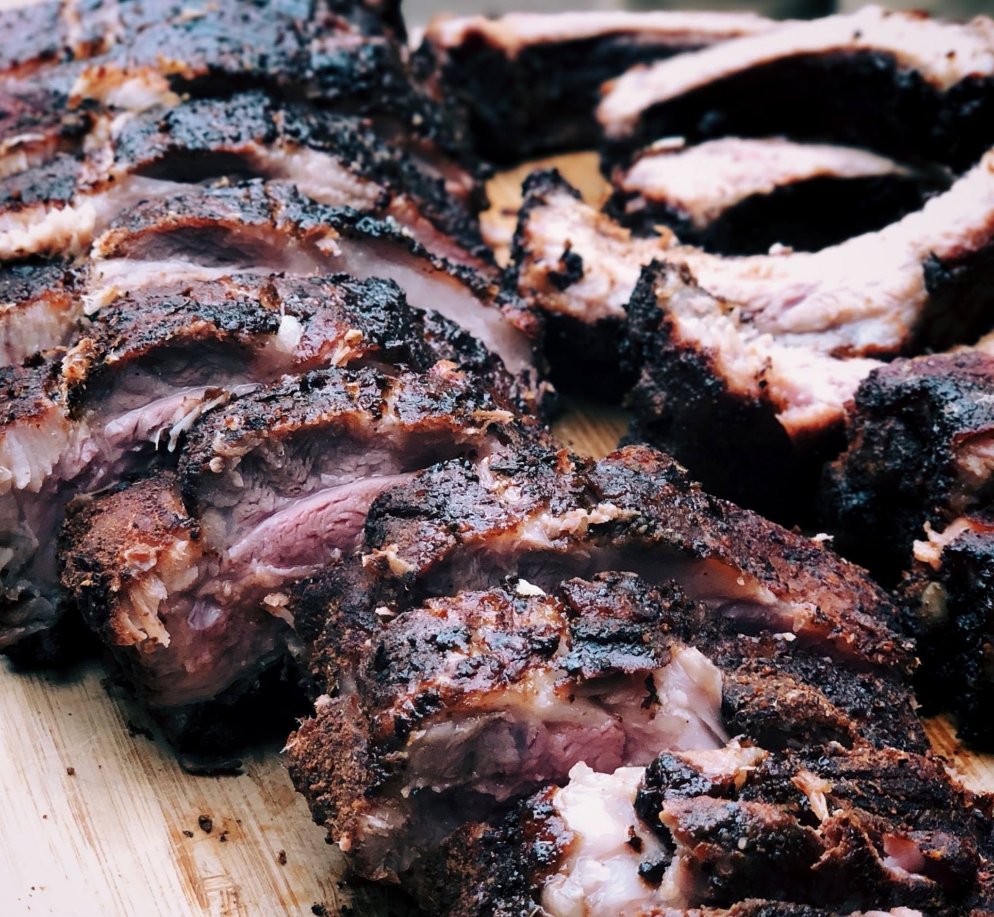 Beautiful BBQ ribs